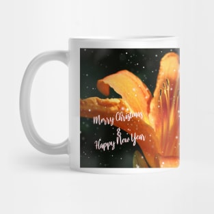 Flower - Merry Christmas & Happy New Year Mug